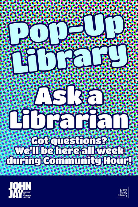 Ask a Librarian poster