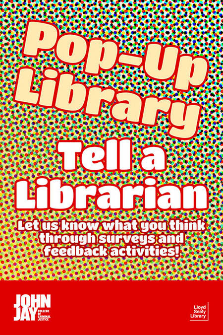 Tell a Librarian poster