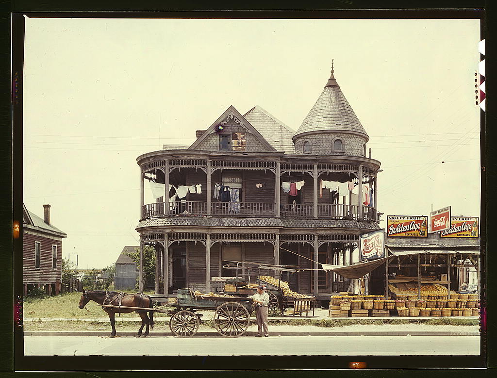 house in houston, 1949 - from library of congress