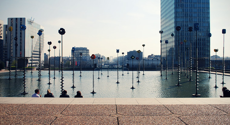 View from La Défense