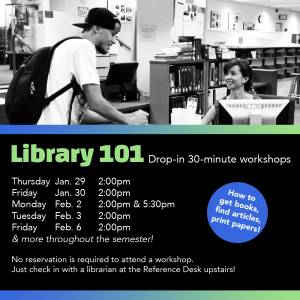Library 101 workshop