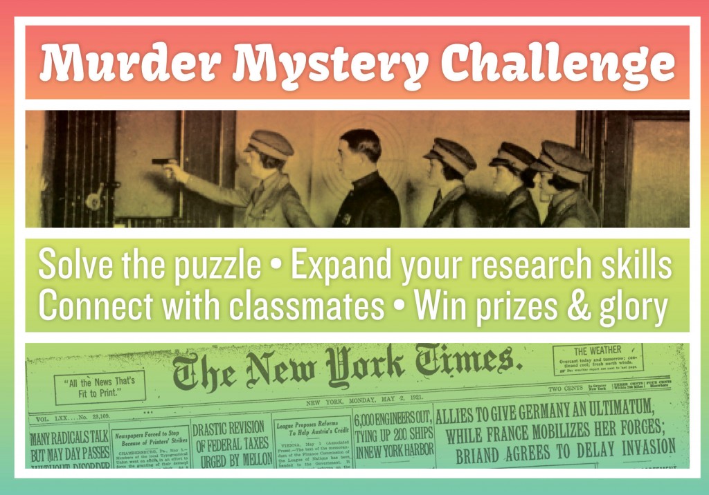 murder mystery challenge